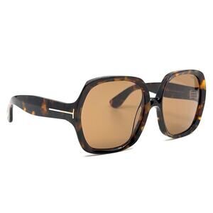 New, TOM FORD Saffron Sunglasses TF1221 52E Authentic